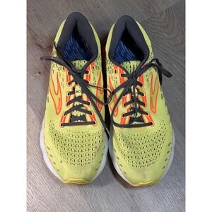 Brooks Glycerin 20 Mens 13 D Lime Green Orange Running Shoes 1103821D725